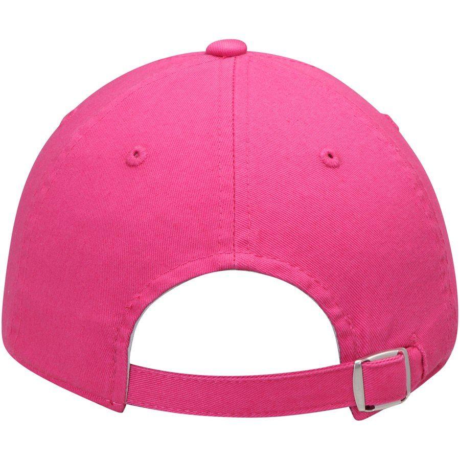 Pink Miami Dolphins Logo - Girls Youth Pink Miami Dolphins Primary Logo Slouch Adjustable Hat