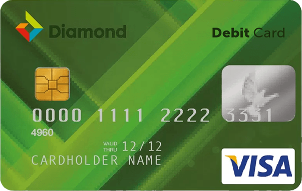 Diamond Bank Logo - Diamond Visa Card