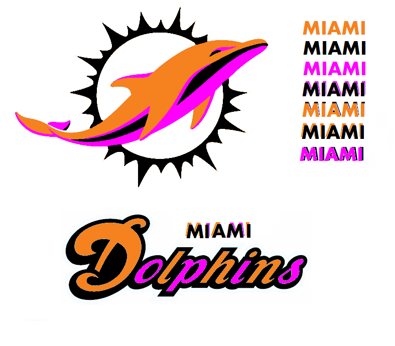 Pink Miami Dolphins Logo - Miami Dolphins - what if? - Concepts - Chris Creamer's Sports Logos ...