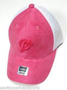 Pink Miami Dolphins Logo - Miami Dolphins NFL Reebok Pink Logo Suede Felt Hat Cancer Cap White ...