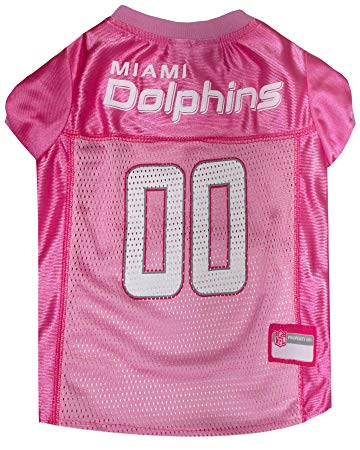 Pink Miami Dolphins Logo - Amazon.com : NFL Miami Dolphins Dog Jersey Pink, Small. - Football ...