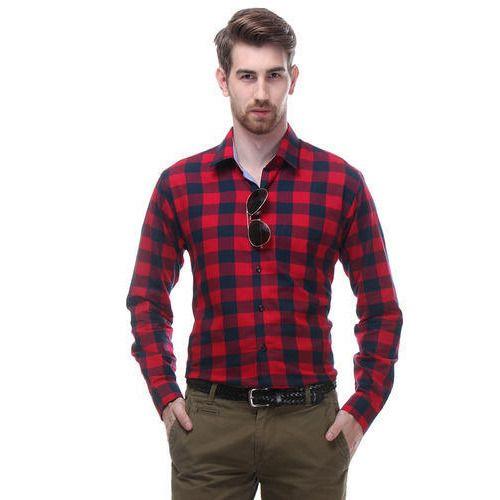 Red and Blue Check Logo - Red Blue Check Shirt at Rs 300 /piece(s) | Mens Check Shirt | ID ...