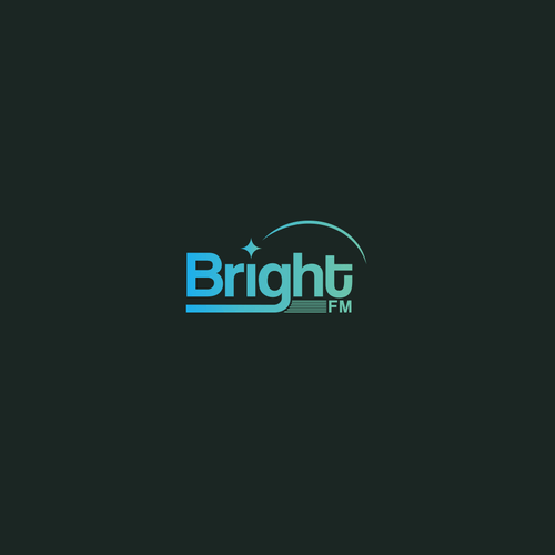 Bright Logo - Create A Colorful Radio Station Logo To Match Its Name: BRIGHT FM