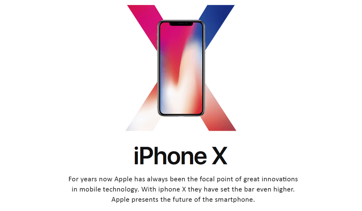 iPhone X Logo - Apple launch iPhone X with Latest Features & Specifications in India ...