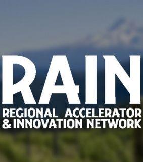 Oregon Rain Logo - Startup accelerator celebrates anniversary with national award
