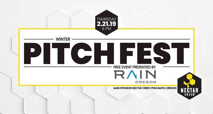 Oregon Rain Logo - Winter PitchFest