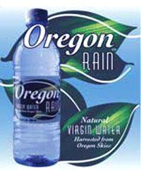 Oregon Rain Logo - The Nibble: Oregon Rain Virgin Water - Purest Water