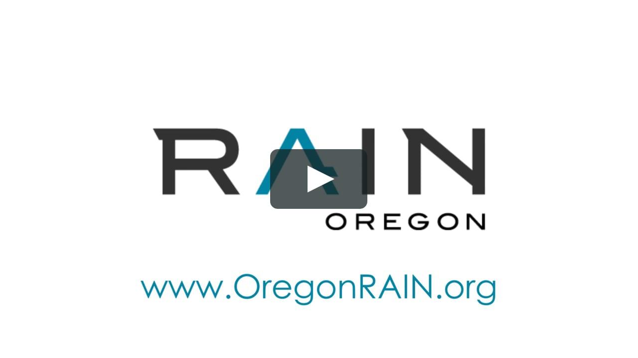 Oregon Rain Logo - 2017 Willamette Angels Conference Platinum Sponsor - Oregon RAIN on ...