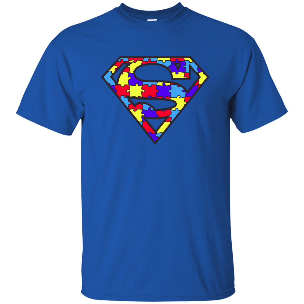 Light Blue Superman Logo - Autism Awareness Superman Logo Light Blue Shirt, Hoodie, Tank