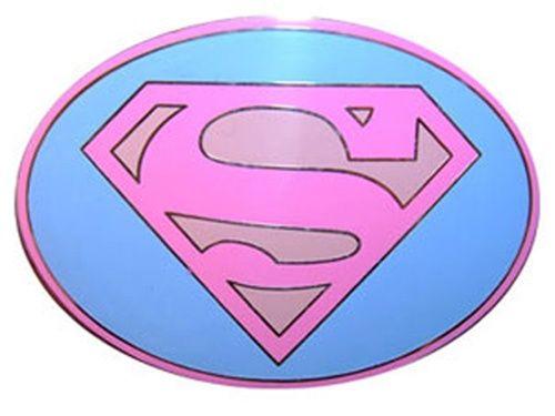 Light Blue Superman Logo - Pink and blue Logos