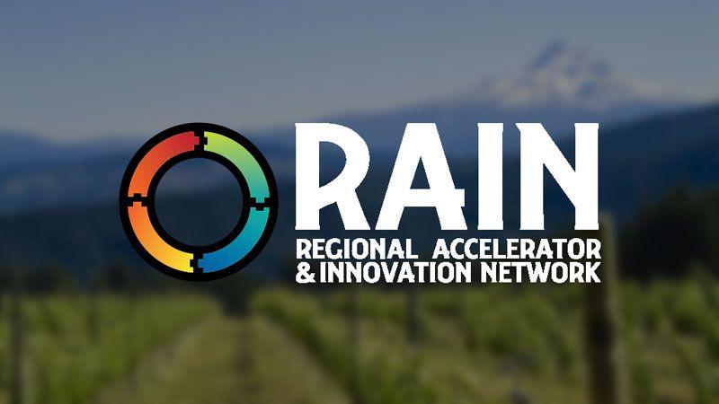 Oregon Rain Logo - Startup accelerator celebrates anniversary with national award