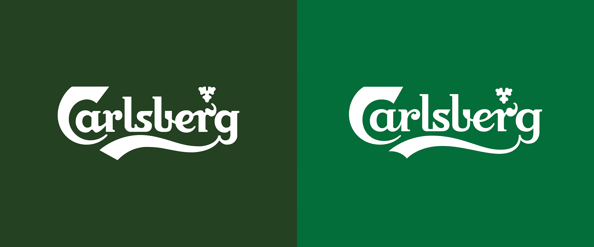 Beer Logo - Brand New: New Logo and Packaging for Carlsberg by Taxi Studio