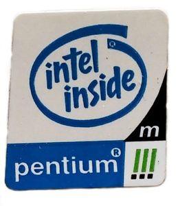 Intel Pentium 3 Logo - INTEL PENTIUM 3 M STICKER LOGO AUFKLEBER 15x18mm (352) | eBay