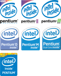 Intel Inside Pentium II Logo - Pentium - Intel - WikiChip