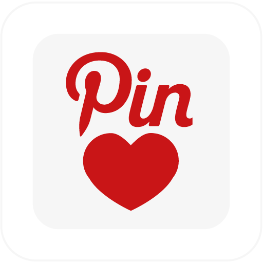 Pinterest App Logo - Pinterest icon, pinterestlove icon, rectangle icon icon, rectangle ...