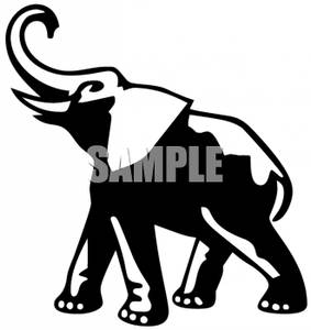 Black and White Elephant Logo - Elephant Clip Art Black And White | Clipart Panda - Free Clipart Images
