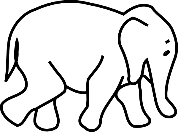 Black and White Elephant Logo - Free White Elephant Clipart, Download Free Clip Art, Free Clip Art ...