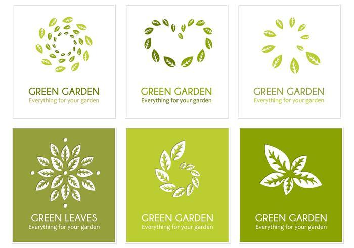 Yellow and a Leaf with an a Logo - Green Leaf Logo PSD Pack - Free Photoshop Brushes at Brusheezy!