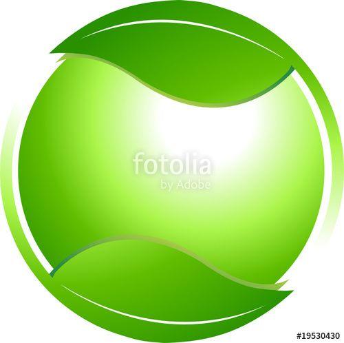 Green Leaves Logo - Green Leaves Logo Stock Image And Royalty Free Vector Files