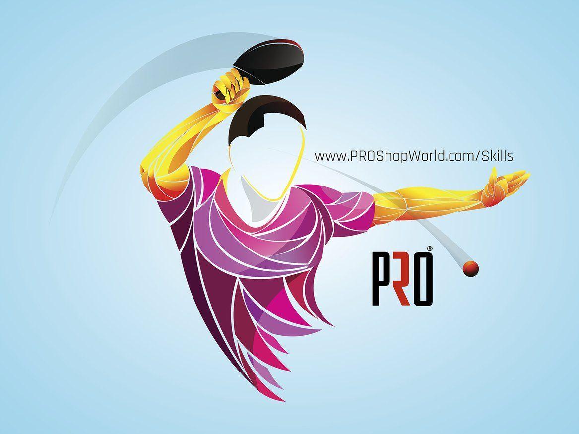 Pingpong Logo - PRO Ping Pong | Table Tennis Products, Events, Tech - PROShopWorld.com