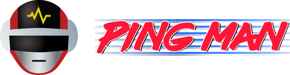 Ping Man Logo - Ping Man - Your ping close at hand