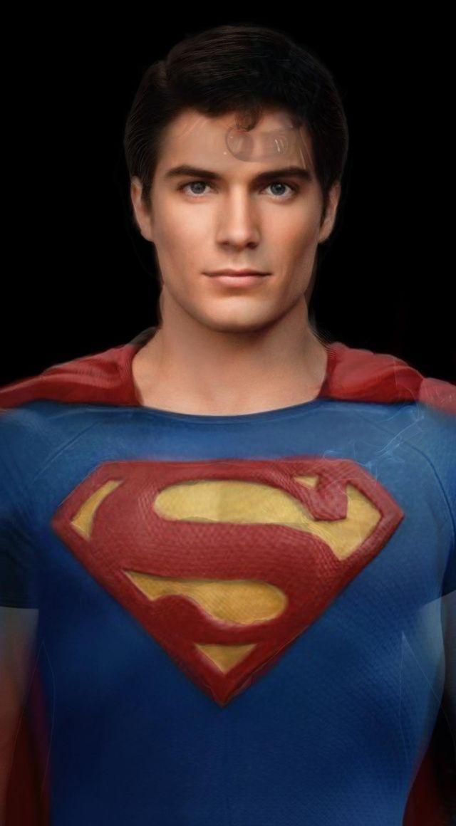 Sick Superman Logo - Composite picture of every Superman (unsurprisingly) has a sick chin