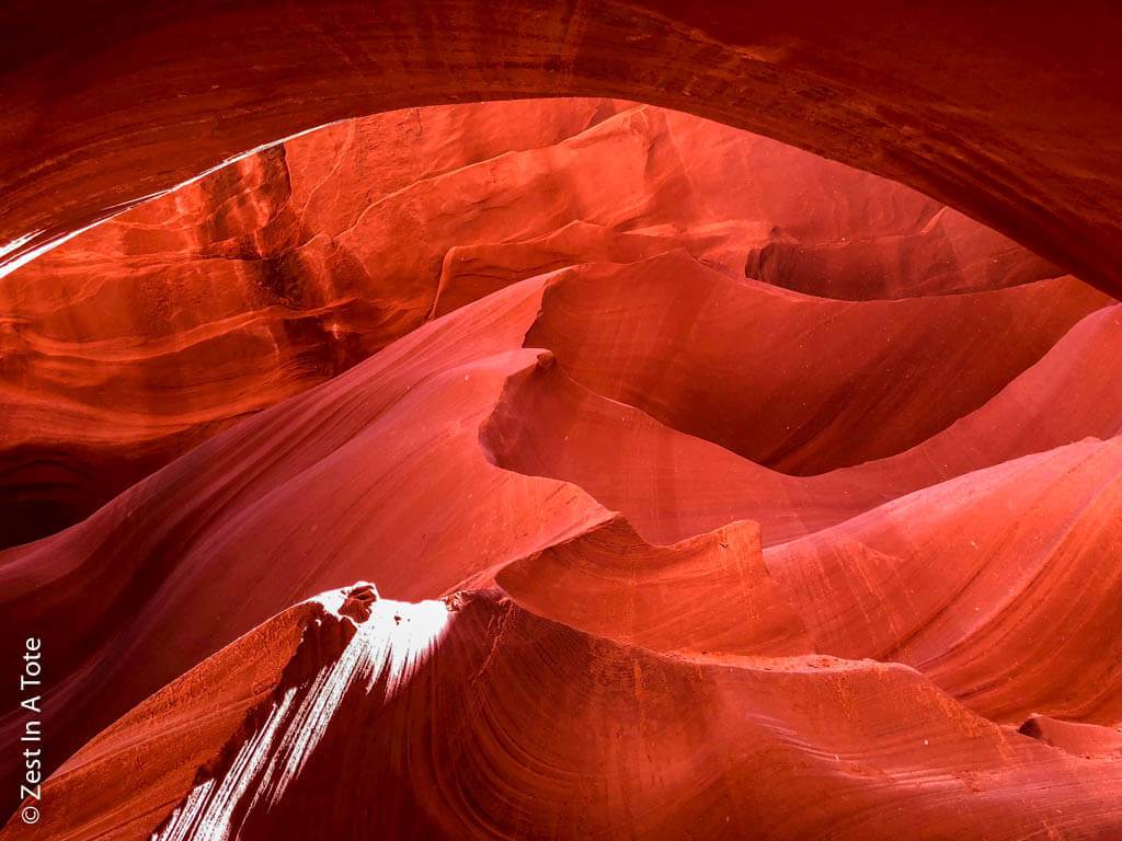 Red Antelope Logo - All the warm colours of nature at Lower Antelope Canyon In A Tote