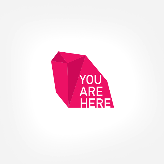 You Are Here Logo - New Stuff / You Are Here logo / Lure Design, Inc. in Orlando FL