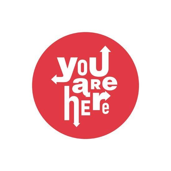 You Are Here Logo - You Are Here Identity