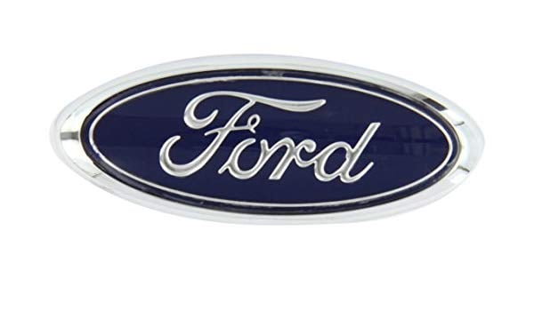 White Car Blue Oval Logo - Ford 1030679 Rear Oval Badge, Blue: Amazon.co.uk: Car & Motorbike