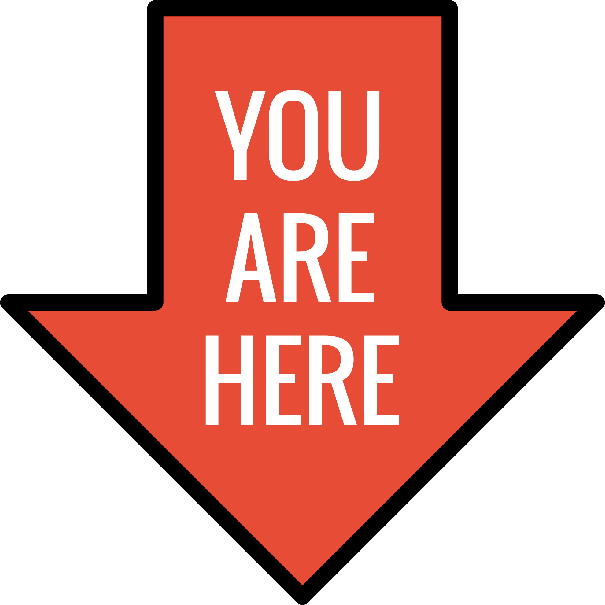 You Are Here Logo - You Are Here 1