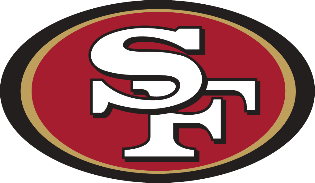 Red and White Sports Logo - San Francisco 49ers Primary Logo Football League NFL