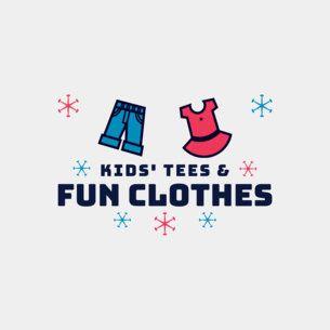 Place Clothing Logo - Placeit - Kids' Clothing Brand Logo with Unicorn Graphics