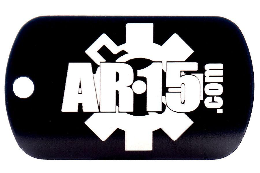 AR-15 Logo - Dog Tag, Laser Engraved Logo - - AR15.COM Online Store