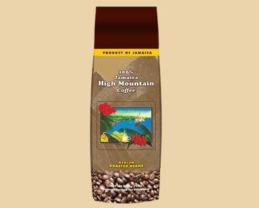 High Mountain Coffee Logo - Coffees::Island Blue Coffee