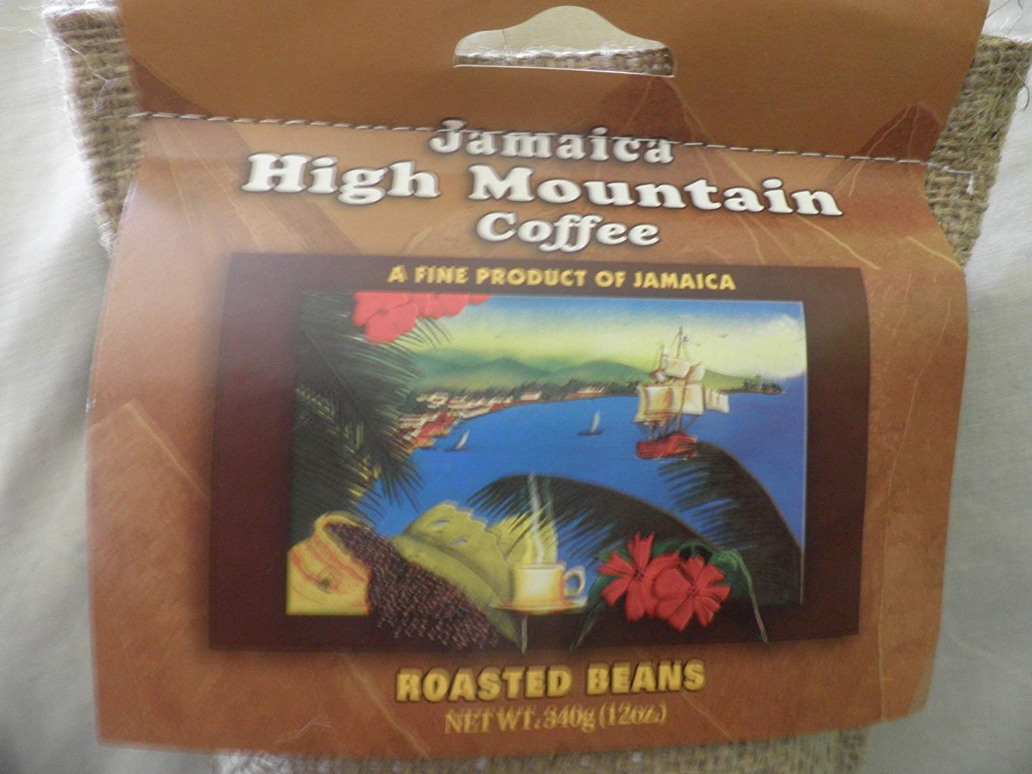High Mountain Coffee Logo - Amazon.com : Island Blue 100% Jamaica High Mountain Coffee Beans