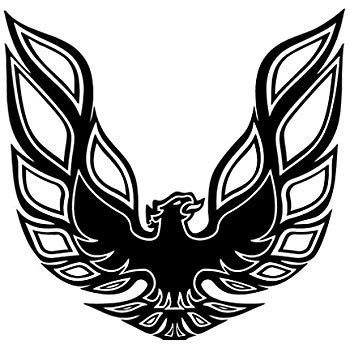 Trans AM Bird Logo - Pontiac Firebird Trans Am Hood Bird Sticker Decal Vinyl