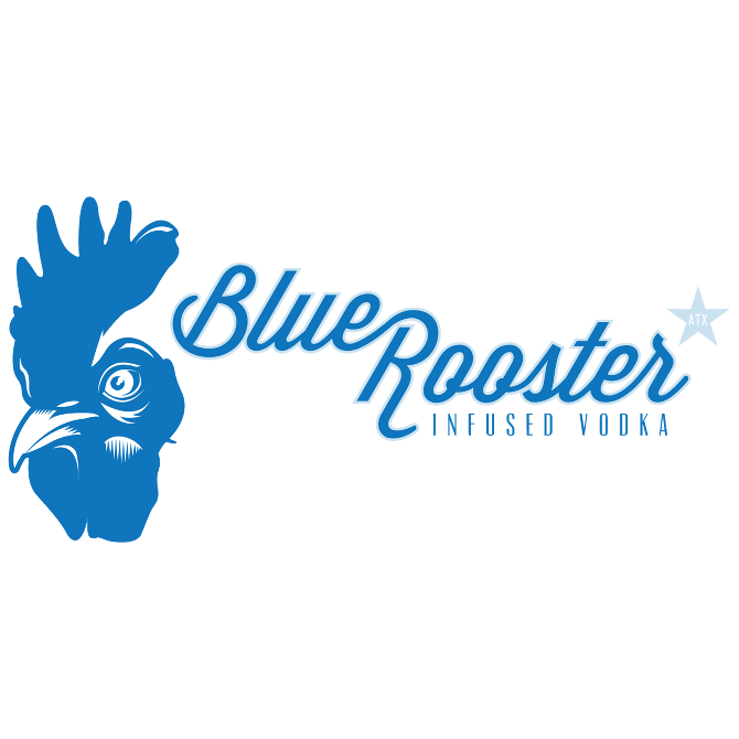 Blue Rooster Logo - BLUE ROOSTER VODKA - Q&G Design