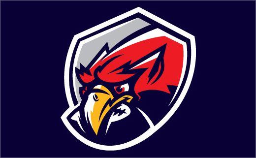Red White and Blue Eagles Football Logo - Football Logo: Szczecin Griffins - Logo Designer