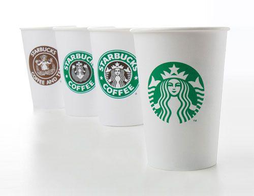 Old Starbucks Logo - Starbucks logo evolution, by Lippincott. Logo Design Love