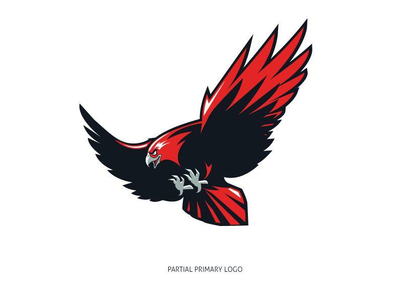 Red Hawk College Logo - Howard College Hawks-Rebrand on Behance