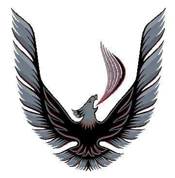 Trans AM Bird Logo - 1980 Trans Am Turbo Hood Bird & Flame Decals