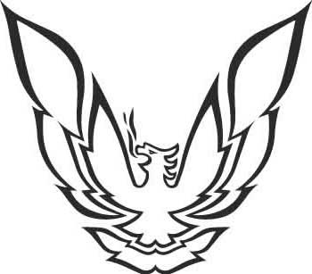 Trans AM Bird Logo - 1998-2002 Pontiac Firebird Trans Am Decal - CanadaDecals.ca