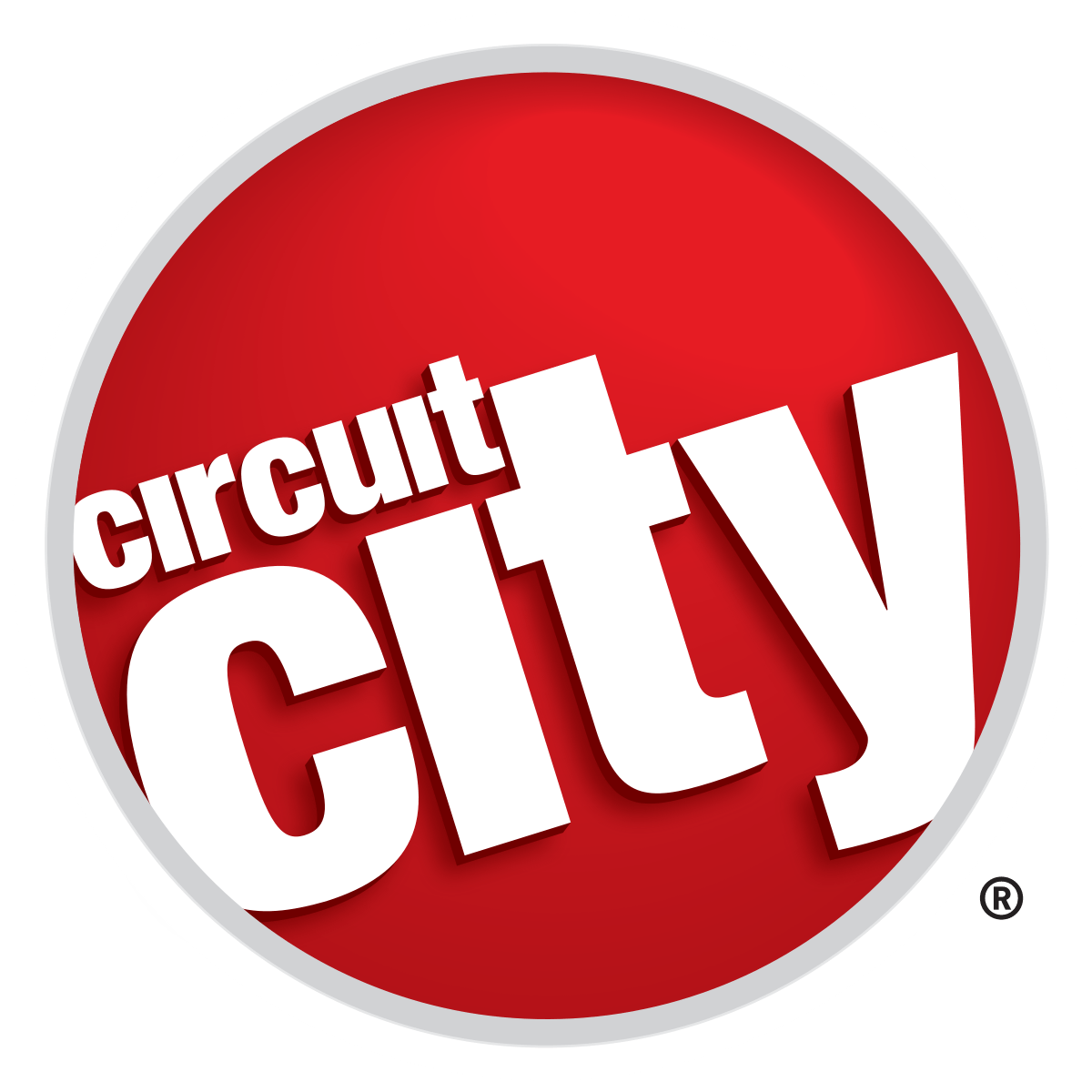 Red and Black Appliance Logo - Circuit City
