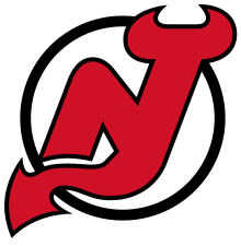 Red Circle with White N Logo - New Jersey Devils