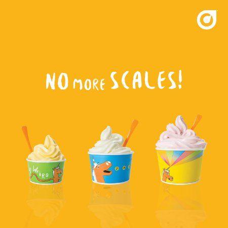 Ice Cream Orange Leaf Logo - No more scales! of Orange Leaf Frozen Yogurt, Bloomington