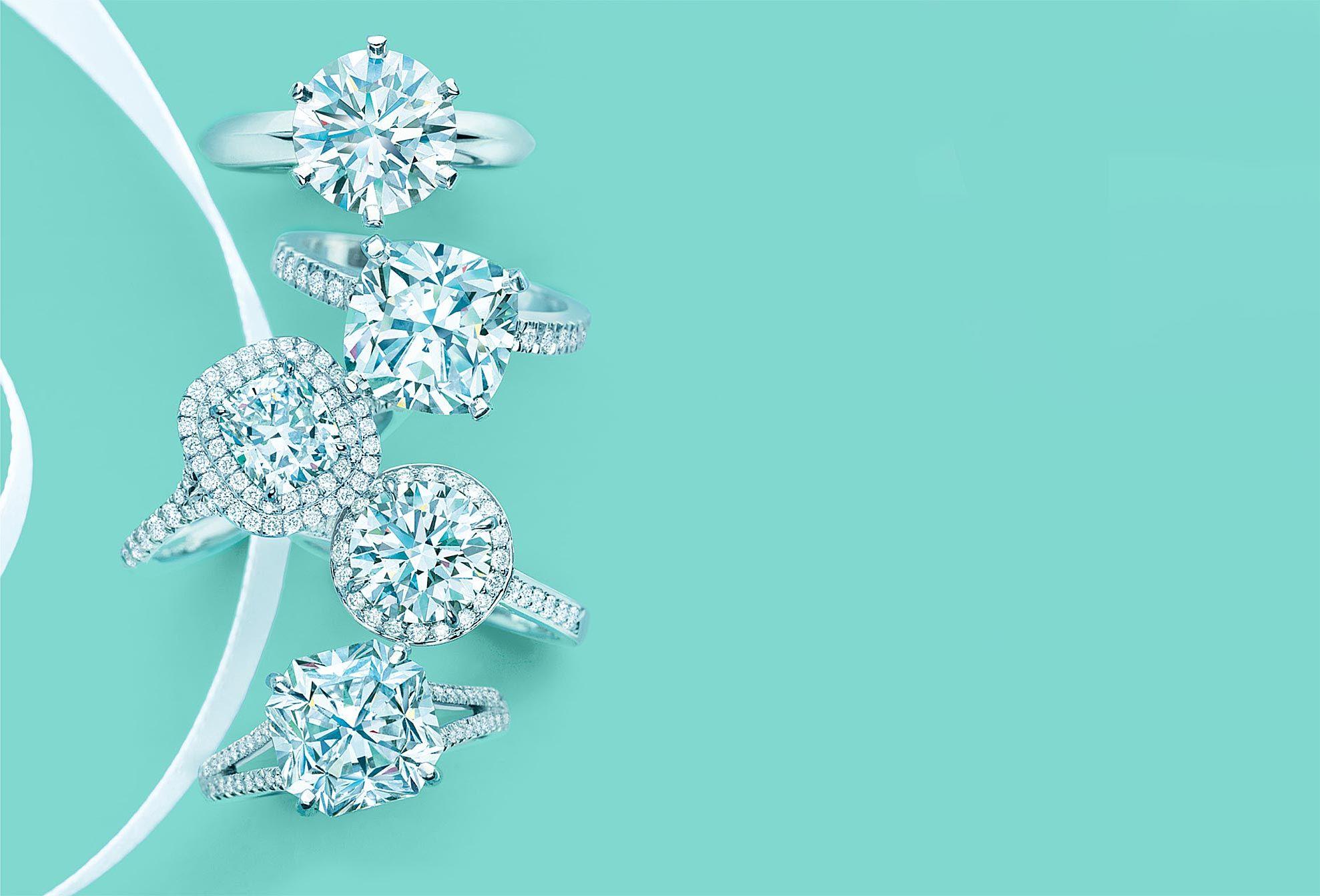 Tiffany Diamonds Logo - Engagement Rings. The Tiffany Story. Tiffany & Co