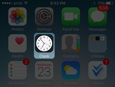 iPhone Clock Logo - How to Delete Clocks and Alarms on iPhone/iPad