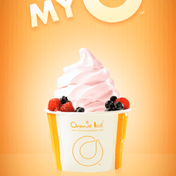 Ice Cream Orange Leaf Logo - Orange Leaf Frozen Yogurt Photo & 23 Reviews