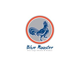 Blue Rooster Logo - Logopond - Logo, Brand & Identity Inspiration (Blue Rooster Free ...